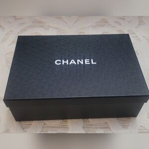 Original New Chanel Shoe / Gift Box 12x8x4in